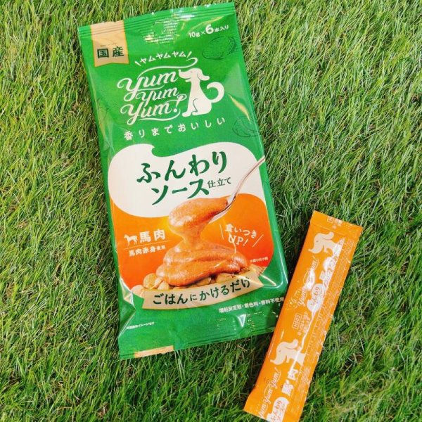 画像1: Yum Yum Yum!ソース仕立て【馬肉10ｇ×６本】 (1)