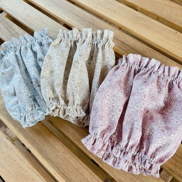 画像1: フラワー柄スヌード（Sサイズ・Mサイズ） (1)